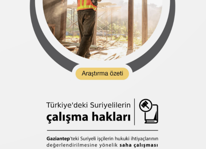 Türkiye’teki Suriyelilerin çalışma hakları