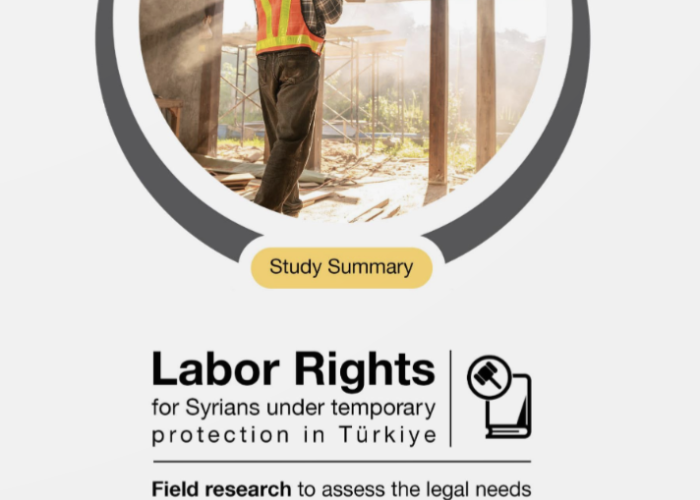 Labor Rights for Syrians under temporary protection in Turkey